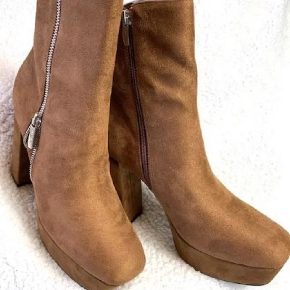 Nine West Platform Booties - Picture 3 of 10